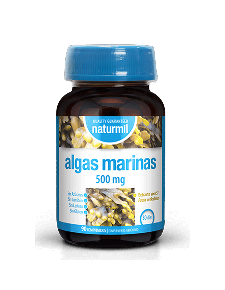 Algas Marinas 500 mg Naturmil Dietmed