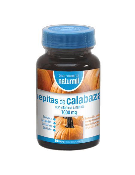 Pepitas de calabaza 1000 mg Naturmil Dietmed