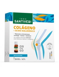 Colágeno + Ácido Hialurónico 20 viales Santiveri