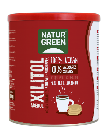 Xilitol-azucar de abedul Naturgreen