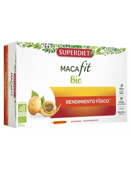 Macafit Bio 20 viales Superdiet