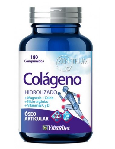 Zentrum Colágeno Hidrolizado 180 comprimidos Ynsadiet