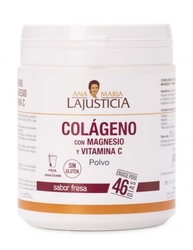 Colágeno con magnesio + vitamina C 350g Ana Maria Lajusticia