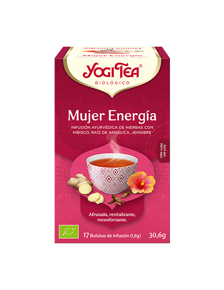 Mujer Energía 17 bolsitas Yogi Tea Mujer Energía 17 bolsitas Yogi Tea