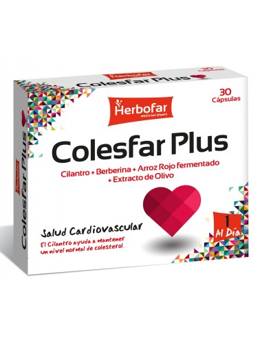 Colesfar 30 cps  ▷ Comprar Colesfar Online | HERBODELICIAS