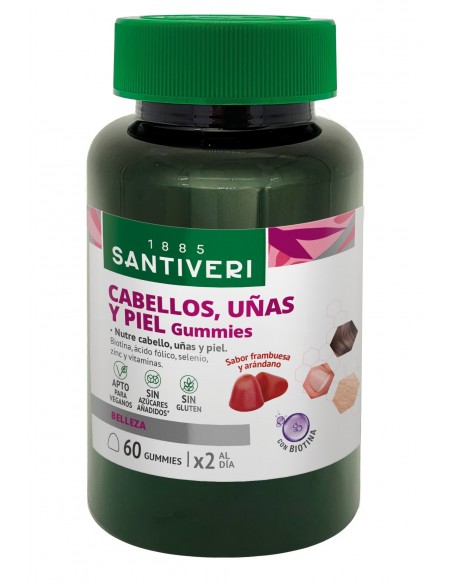 Cabellos, uñas y piel Gummies Santiveri Cabellos, uñas y piel Gummies Santiveri