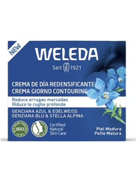 Crema de Dia Redensificante de Genciana Azul y Edelweiss Weleda Crema de Dia Redensificante de Genciana Azul y Edelweiss Weleda