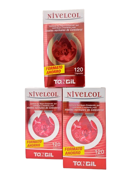 Nivelcol 120 caps [OFERTA Pack  3 Uds]  Compra Barato