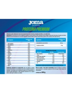 Proteína Premium Sabor Vainilla 500g Joma 2