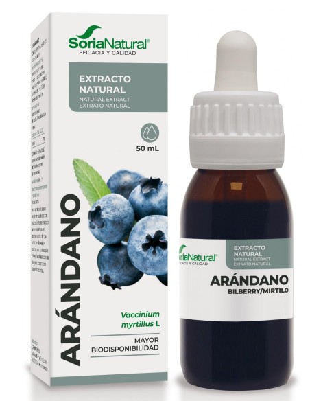 Arándano Ext. 50 ml. Soria Natural Arándano Ext. 50 ml. Soria Natural