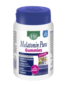 Melatonin Pura Gummies Junior 30 gominolas ESI