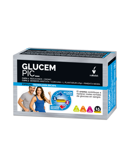 Glucempic · 15 comprimidos · Novadiet | Herbolario Online