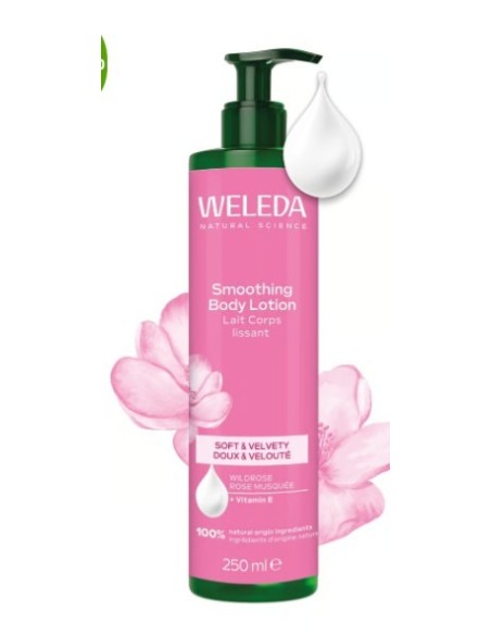 Leche Corporal Rosa Mosqueta 250ml Weleda | Herbodelicias
