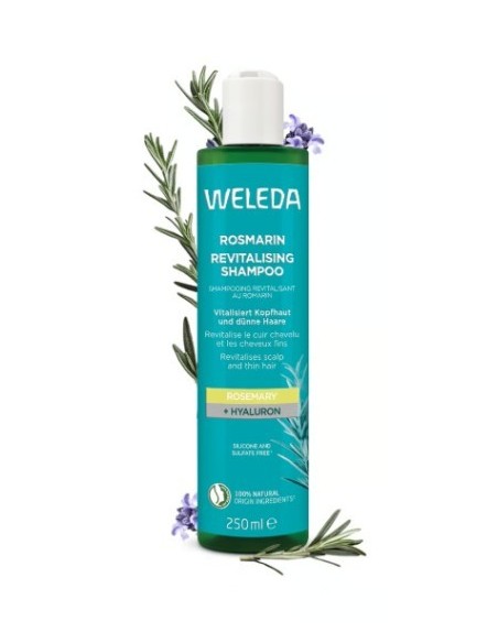 Champú de Romero 250ml Weleda | Hebolario Online