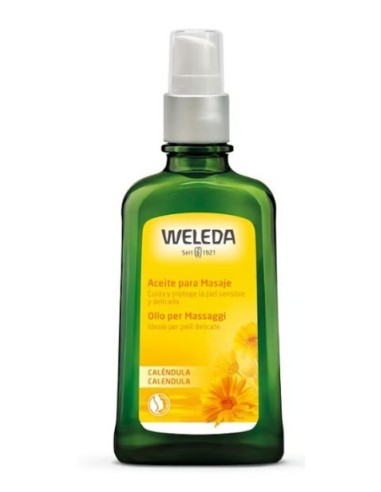 Aceite Bebé Caléndula Weleda 200 ml | Cuida y protege su piel