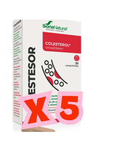Colestesor · Soria Natural  [Pack 5 uds]  | Oferta Ahorro AHORA