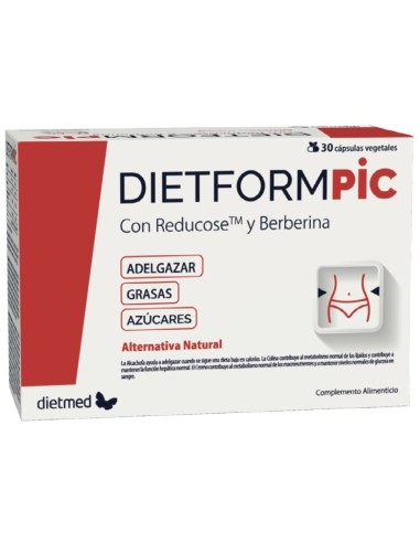 Dietformpic 30 caps · Dietmed | Herbolario Online
