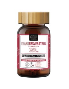 Trans-Resveratrol 360 mg · 60 Cápsulas · BanBan
