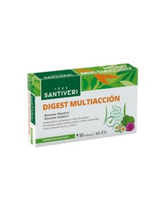 Digest Multiacción Santiveri 30 cápsulas | Bienestar digestivo natural