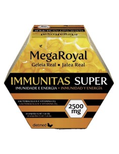MegaRoyal Immunitas Super · 20 Ampollas | HERBODELICIAS