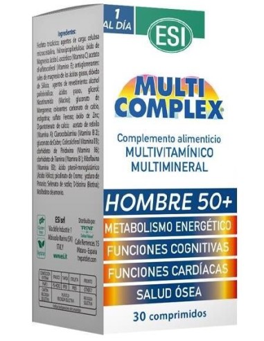 Multicomplex Hombre 50+ · 30 comp · ESI | HERBODELICIAS