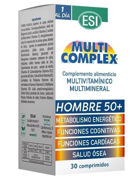 Multicomplex Hombre 50+ · 30 comp · ESI | HERBODELICIAS