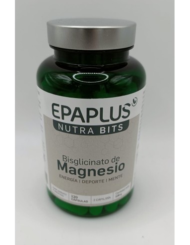 Epaplus Nutra Bits Magnesio · 120 caps | HERBODELICIAS
