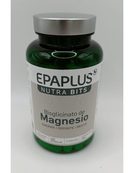 Epaplus Nutra Bits Magnesio · 120 caps | HERBODELICIAS