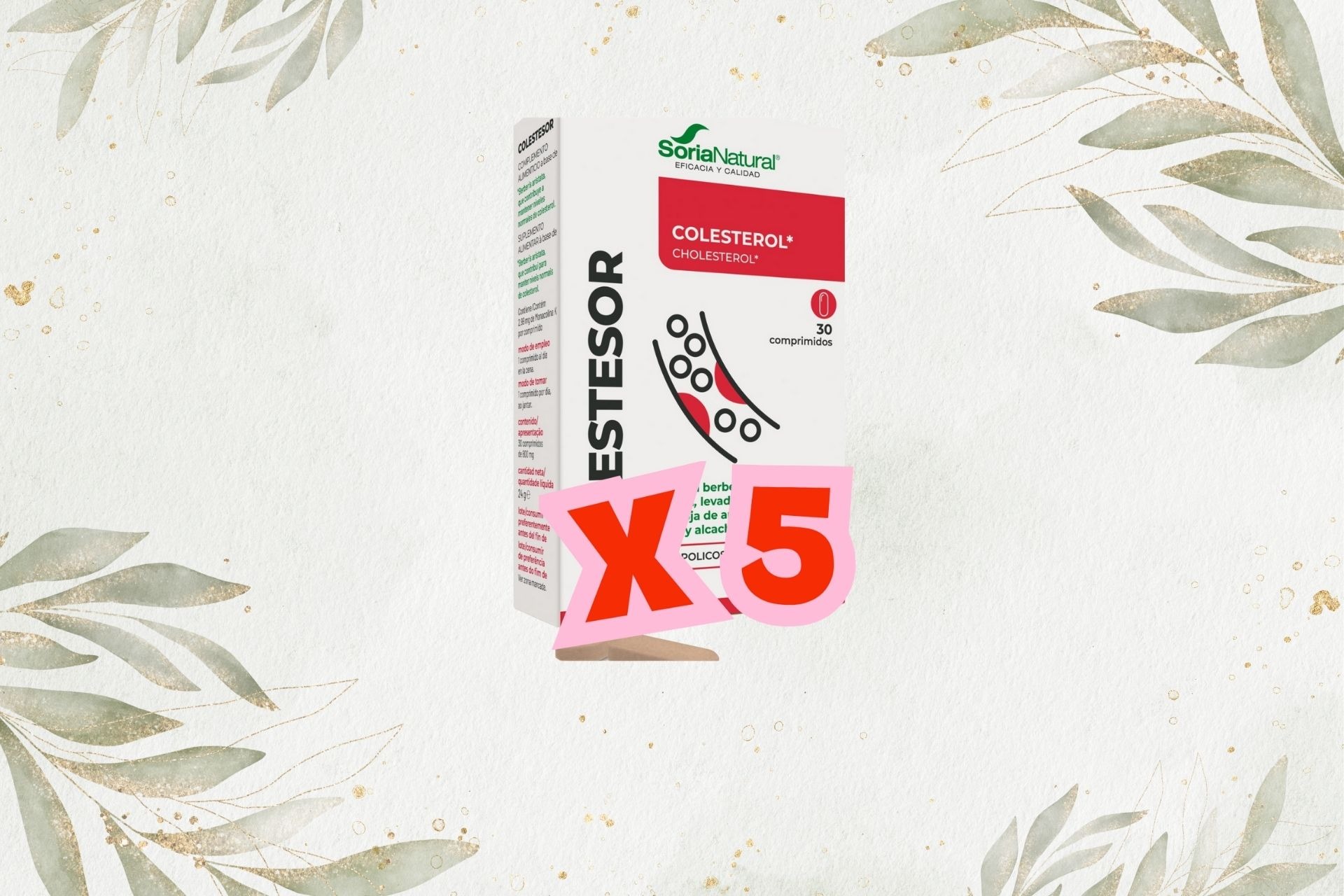 Colestesor de Soria Natural: Cuándo elegir el pack de 5 unidades